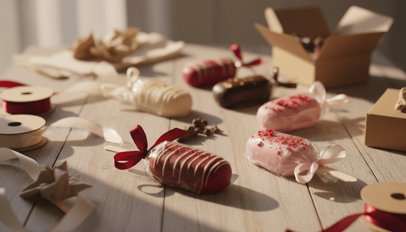 Handcrafted cakesicles in various flavors
